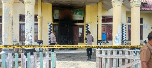 Kantor Camat Darul Falah di Aceh Timur Dibakar OTK