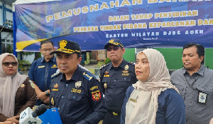 Kapal Asal Thailand Edarkan Rokok Ilegal ke Aceh, Kerugian Negara Capai Rp31 Miliar