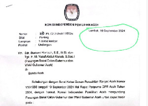 Surat Undangan Diteken di Lombok, Ini Penjelasan Ketua KIP Aceh