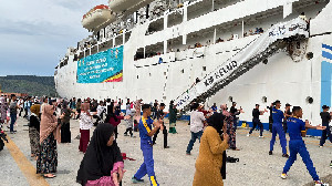 KM Kelud Jadi Pusat Wisata Selama Gelaran PON XXI di Aceh