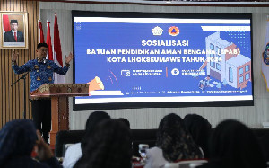 Buka Sosialisasi SPAB, Pj Walikota Ingatkan Lhokseumawe Tentang Potensi Bencana