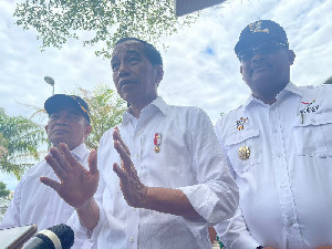 Presiden Tinjau Pelayanan BPJS dan Bantuan Alat Kesehatan di RSUDZA