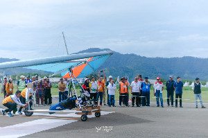 Ketum KONI Tinjau Venue Cabor Gantole PON XXI di Bener Meriah