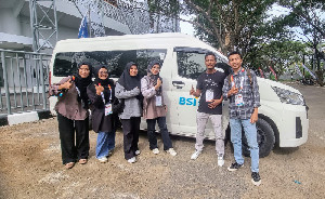 Shuttle Bus BSI Aceh Tingkatkan Efisiensi Liputan Jurnalis di PON XXI