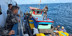 KKP Gagalkan Aksi Penyelundupan Manusia Via Kapal Ikan di Sumatra Utara