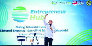 Program Entrepreneur Hub Jadi Solusi Atasi Masifnya Deindustrialisasi