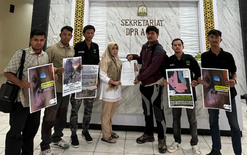 Selamatkan Rawa Gambut Tripa Nagan Raya, Petisi Diserahkan ke Berbagai Lembaga Aceh