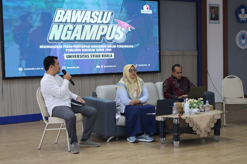 Bawaslu Goes to Campus, Mahasiswa Aceh Diimbau Kawal Proses Demokrasi