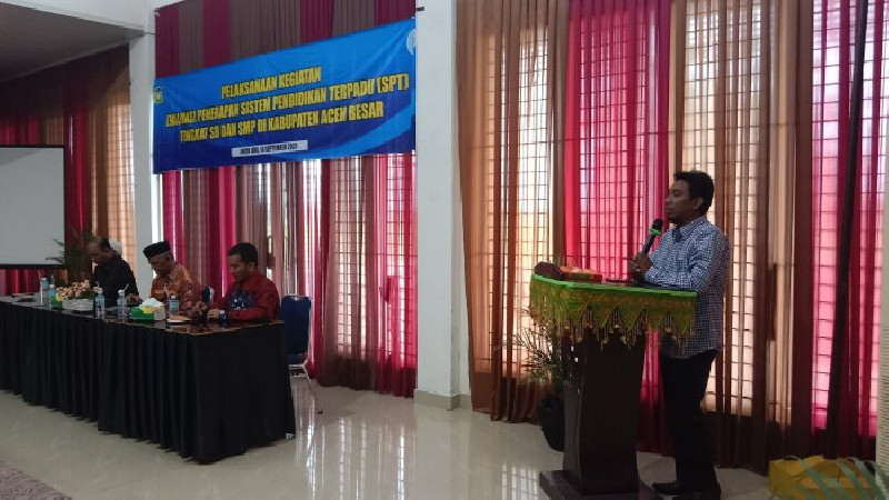 Pemkab Aceh Besar Evaluasi Penerapan SPT di SD dan SMP