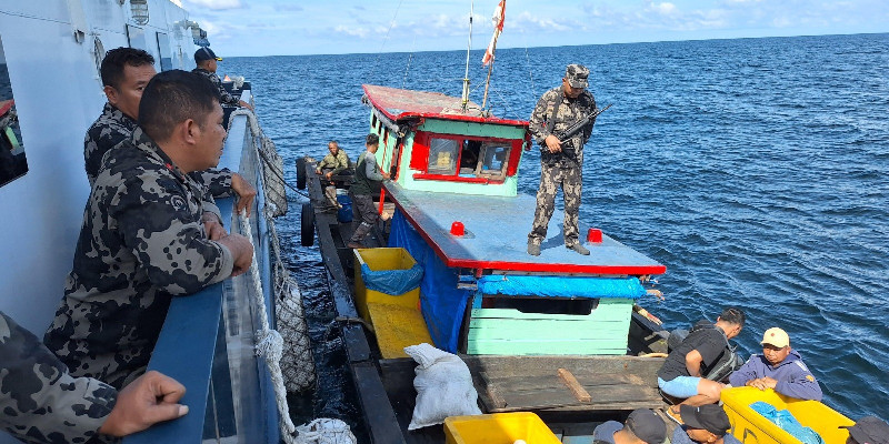 KKP Gagalkan Aksi Penyelundupan Manusia Via Kapal Ikan di Sumatra Utara