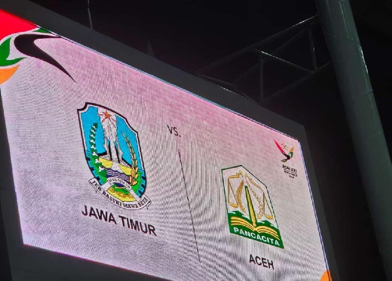 Aceh Kalah 3-2 dari Jawa Timur di Semifinal Sepak Bola PON XXI