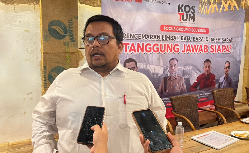 Pencemaran Limbah Batu Bara di Aceh Barat jadi Tanggung Jawab Bersama