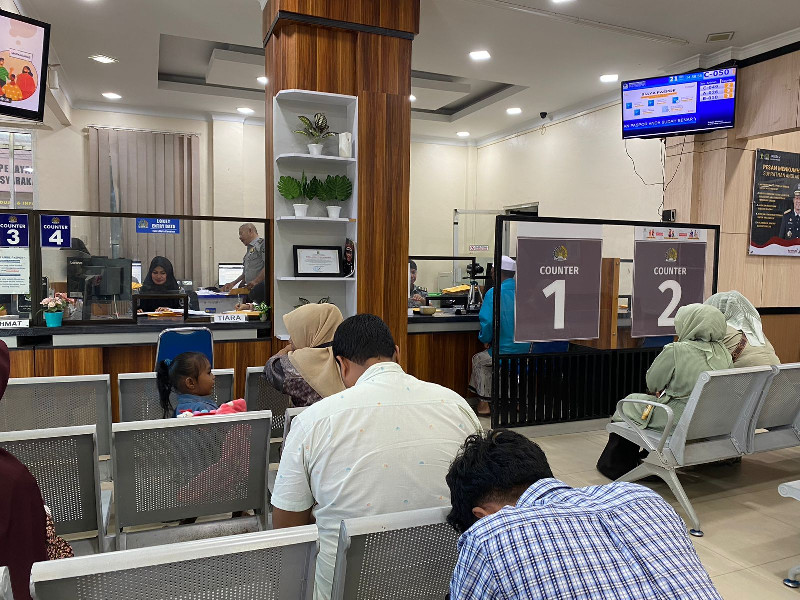 Permintaan Paspor Melonjak di Kantor Imigrasi Lhokseumawe