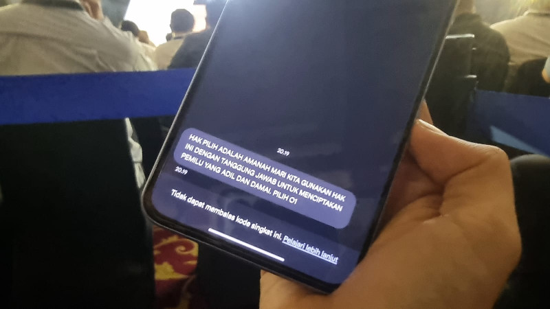 Kejutan di Debat Pilkada Aceh, SMS 'Bjorka' Arahkan Pilihan ke 01