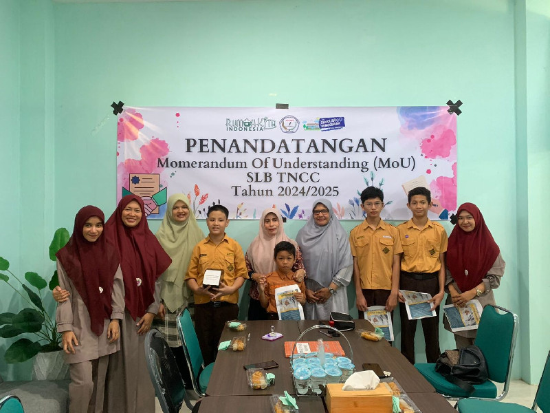 Tingkatkan Perlindungan Anak Berkebutuhan Khusus, DP3AP2KB Teken MoU dengan SLB TNCC