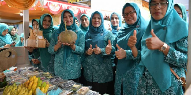 Para Ibu Gampong Mane Didorong Berkreativitas Ciptakan Berbagai Produk Kerajinan Unggulan