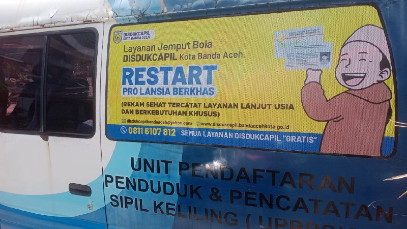 Rekam Sehat Tercatat, Inovasi Layanan Adminduk Kota Banda Aceh Bagi Penduduk Rentan