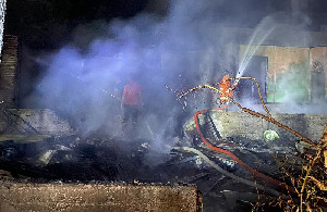 Tiga Rumah Ludes Terbakar di Desa Pante Rakyat Abdya