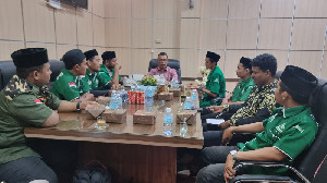 GP Ansor Banda Aceh dan Kadinsos Aceh Diskusikan Langkah Strategis Pemberdayaan Masyarakat