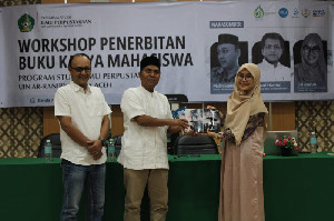 UIN Ar-Raniry Gelar Workshop Penerbitan Buku, Dorong Mahasiswa Berkarya