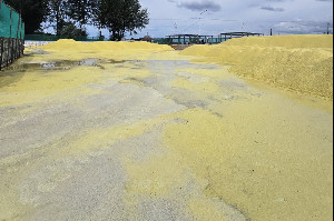 PT PEMA Kirim 4000 Ton Sulfur Aceh ke Sulsel