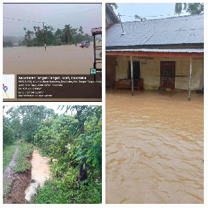 Banjir dan Longsor Terjang Aceh Barat Daya, BPBK Lakukan Penanganan Cepat