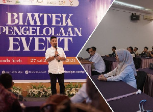 30 Pelaku Usaha Pariwisata Ikuti Bimtek dan Sertifikasi Pengelolaan Event