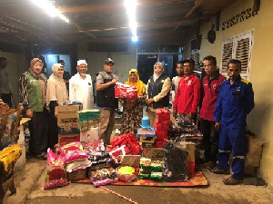 Pemkab Aceh Besar Salurkan Bantuan Masa Panik untuk Korban Kebakaran di Lhoknga