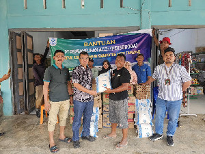 PT Pema Salurkan Bantuan Korban Banjir Aceh Tamiang