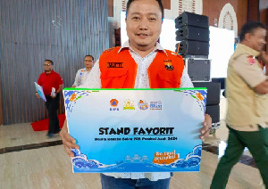 Senkom Mitra Polri Provinsi Aceh Juara Stand Favorit PRB 2024