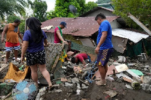 Banjir Besar dan Tanah Longsor di Filipina, 130 Orang Meninggal dan Hilang