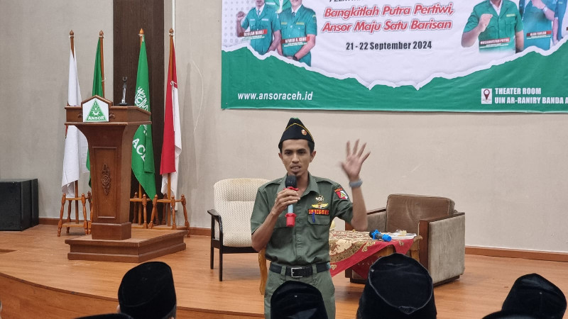 Ketua GP Ansor Banda Aceh Serukan Pilkada Banda Aceh 2024 Damai dan Demokratis