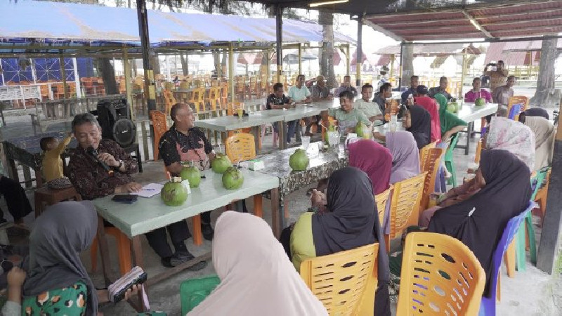 Pemkab Simeulue Dorong Pemberdayaan UMKM Terintegrasi dengan BUMDes di Desa Lantik