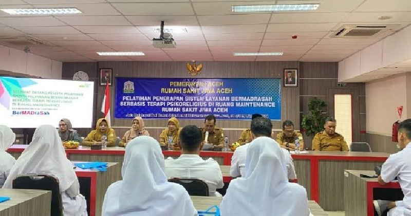 RSJ Aceh Luncurkan Program Inovatif Penerapan Sistem Layanan Bermadrasah