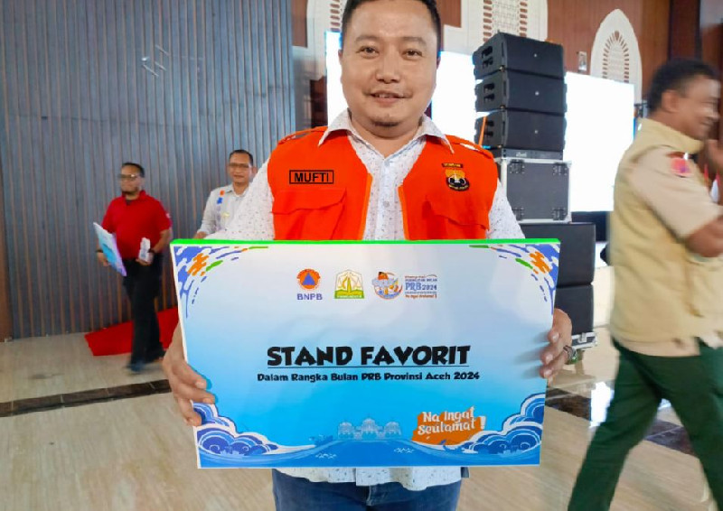 Senkom Mitra Polri Provinsi Aceh Juara Stand Favorit PRB 2024