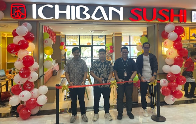 Outlet ke-116 Ichiban Sushi Hadir di Lippo Plaza Banda Aceh