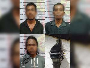 Tiga Pelaku Pencurian Sepeda Motor Diamankan di Aceh Selatan