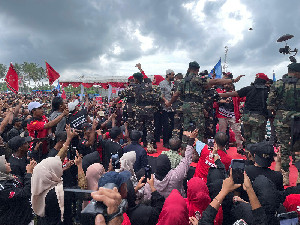 Muzakir Manaf-Fadhlullah Gelar Kampanye Akbar di Aceh Utara