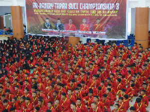 Ratusan Pesilat Berkompetisi dalam Ar-Raniry Tapak Suci Championship 2024