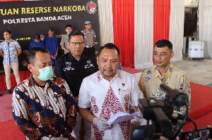 Polresta Banda Aceh Tingkatkan Pengawasan di Bandara, Cegah Penyelundupan Narkotika