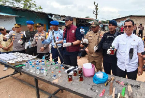 Polisi Ringkus 88 Pengguna Narkoba di "Kampung Aceh" Batam