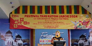 Buka Festival Tari Ratoh Jaroe, Safriati: Terimakasih Telah Promosikan Kebudayaan Aceh