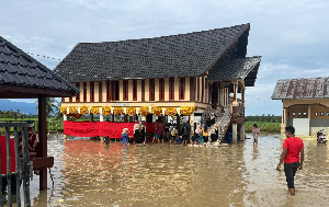 2 TPS Terendam Banjir di Aceh Utara, Proses Pemilihan Tetap Berlangsung