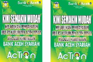 Kini Bayar PBB P2 Aceh Besar Bisa Bayar Lewat Action Mobile Banking