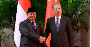 Bertemu Zhao Leji, Presiden Prabowo Tegaskan Komitmen Pererat Hubungan Indonesia-Tiongkok