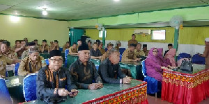 60 Kepala Desa di Simeulue Ikuti Pembinaan dan Pengembangan Hukum Peradilan Adat