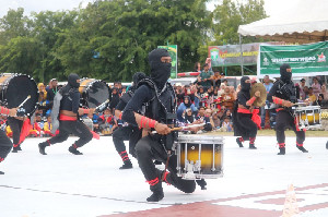 Kudeta Drumline Aceh Besar Raih Juara Umum LBMC 2024 di Lhokseumawe