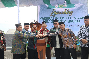 Kemenag Launching Kota Wakaf Aceh Tengah