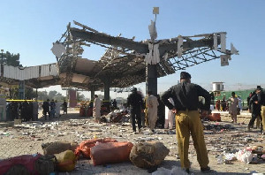 Bom Bunuh Diri di Stasiun Kereta Api Quetta Pakistan, Tewaskan 26 Orang