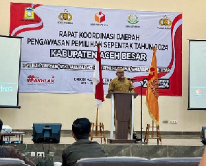 Rakorda Pengawasan Dibuka, Tingkatkan Sinergitas dan Koordinasi untuk Pilkada Aceh Besar